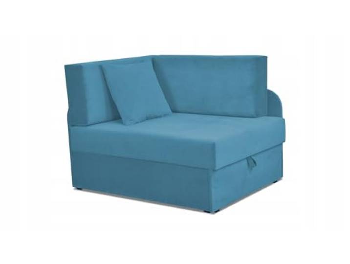 Family Meble Kindersofa, Modell Denis, Ecksofa mit Schlaffunktion, Freistehendes Ecksofa, Klappbares Eck Sofa für Kinder, 3 Schlaflängen, Strapazierfähiges Material, Schmutzabweisend, Trinity 13