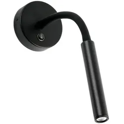 Faro LED Wandleuchte KALE 3W, 3000K, IP20, Leser, schwarz FAR-62703