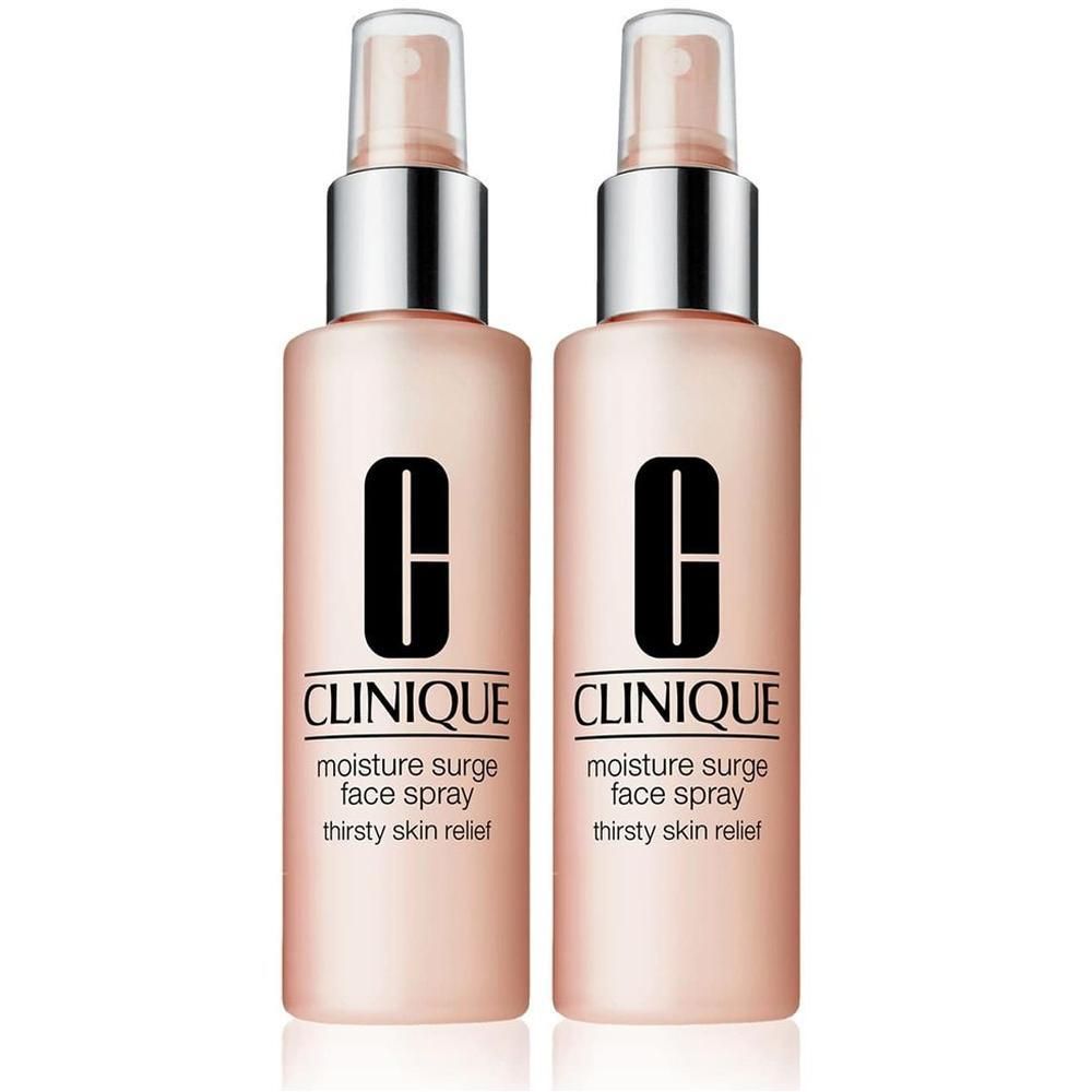 Clinique Moisture Surge Face Spray Thirsty Skin Relief 125ml x2 2x125 ml