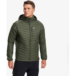 Radical Insulate Jacket Herren Grape Leaf/Forest Night, Größe:L - Winterjacken - Grün