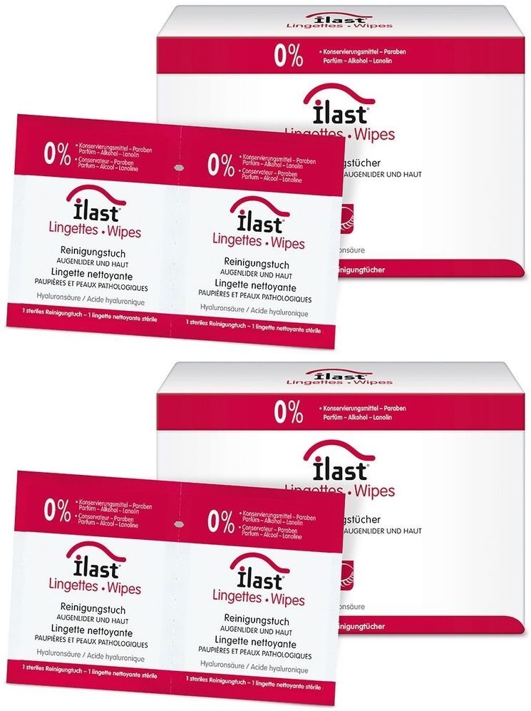 Ilast Wipes 2x 2x20 St Tücher