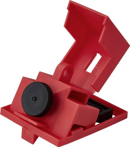Sygonix SY-6872538 Verriegelung 59.4mm Rot Leistungsschalter Klemme 41x15mm
