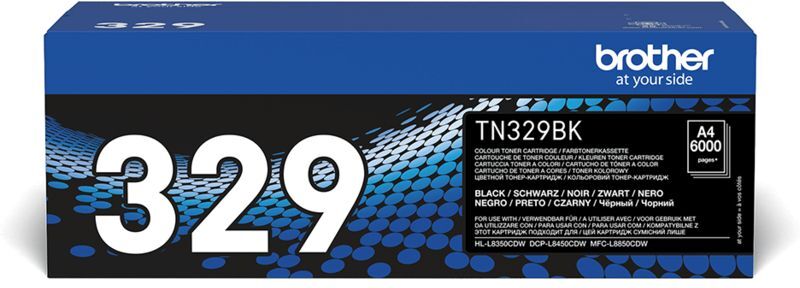 Brother TN-329BK - Schwarz - Toner - Extra hohe Kapazität