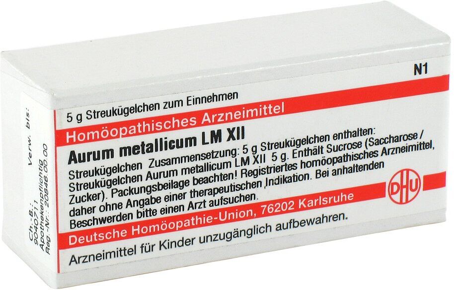 DHU Lm Aurum Metallicum Xii Globuli