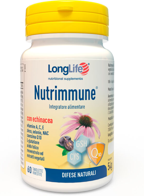 LONGLIFE Srl LongLife, Nutrimmune, 60 compresse