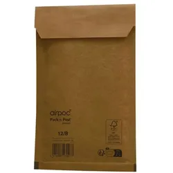 Mailmedia Luftpolster-Versandtaschen braun, 14.2x22.5 cm