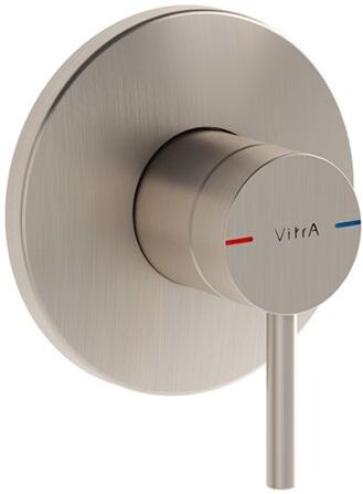Vitra Origin Fertigmontageset A4262134 Unterputz-Brause-Armatur, Nickel gebürstet