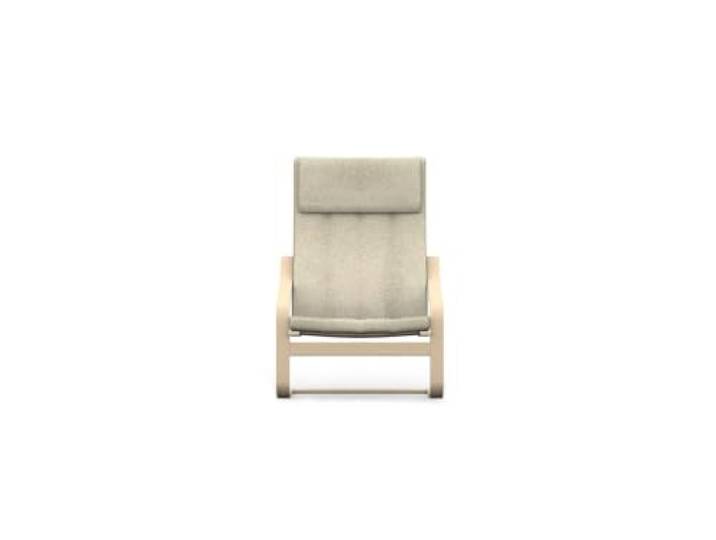 comfortly Housse pour fauteuil enfant Poang Enjoy Lux-Almond Tissu doux\, durable et hydrofuge