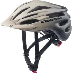 Cratoni Pacer Jr Kinder Fahrradhelm darksand-black matt