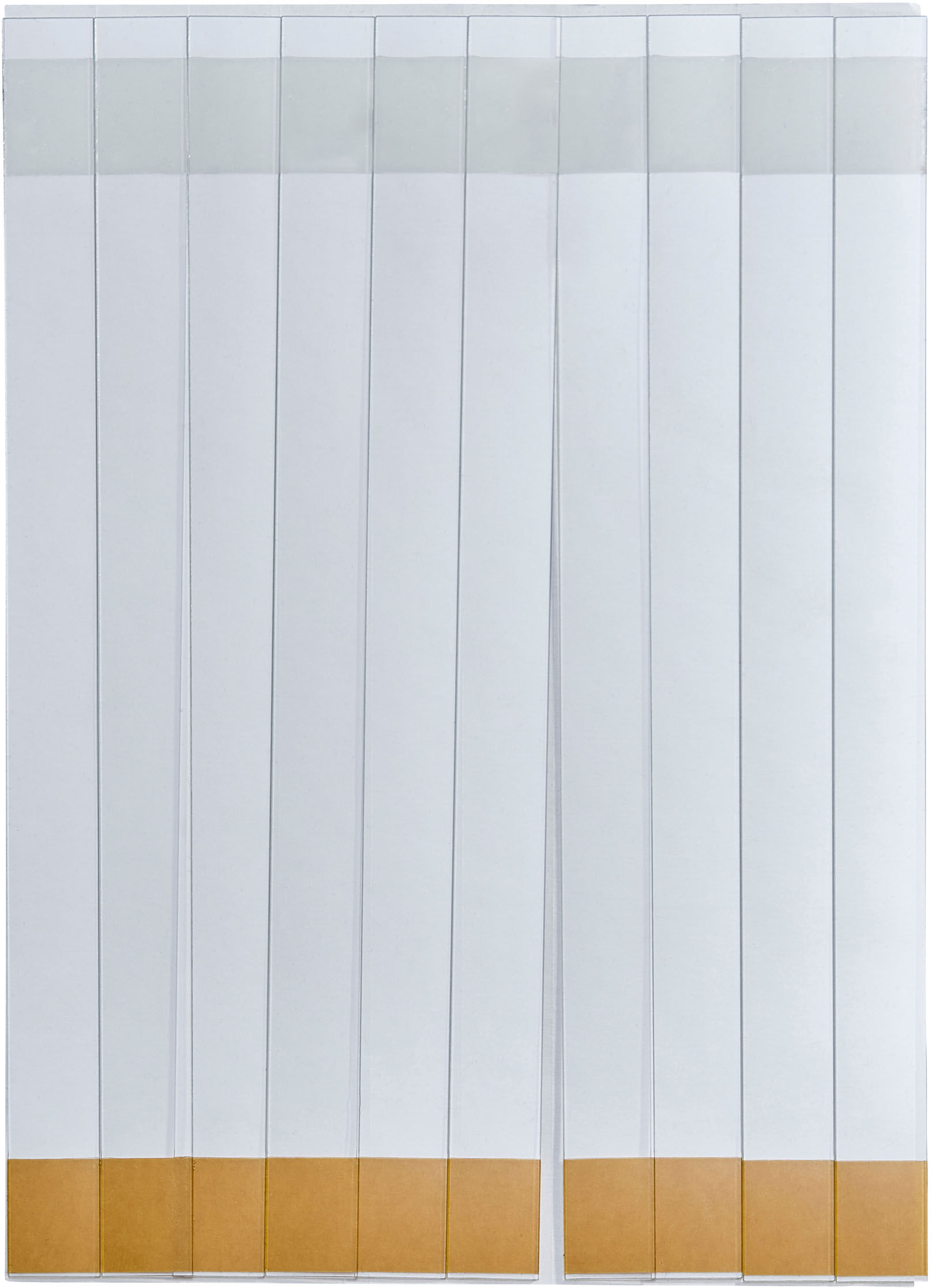 SPRINTIS 1000 Unités - Stop-rayon twister, plastique, 200 mm, décollable, feuille de 10 unités, PET, transparent