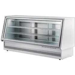 Gekühlte geschlossene vitrine mit geneigtem glas - 2015x850x1085 mm - 480 W 230/1V - 13VC1208 Eurast