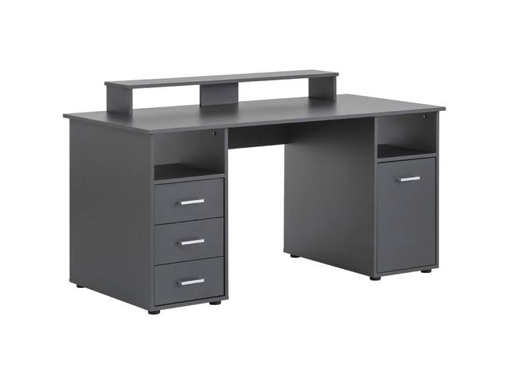 Schreibtisch Neil anthrazit Holzwerkstoff B 150 T 70 cm - Schreibtisch