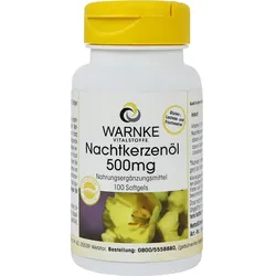 NACHTKERZENÖL 500 mg Kapseln 100 St Kapseln