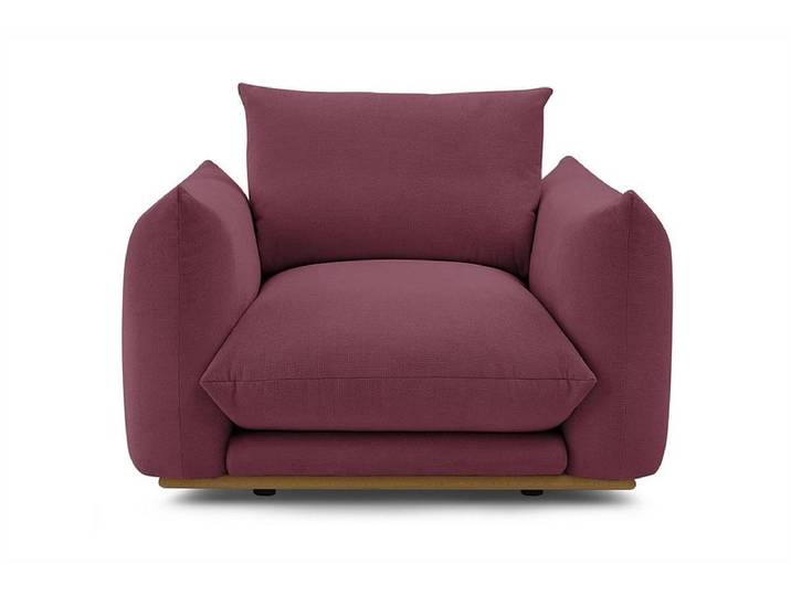 Sessel BOBOCHIC ERNEST Stoff rot