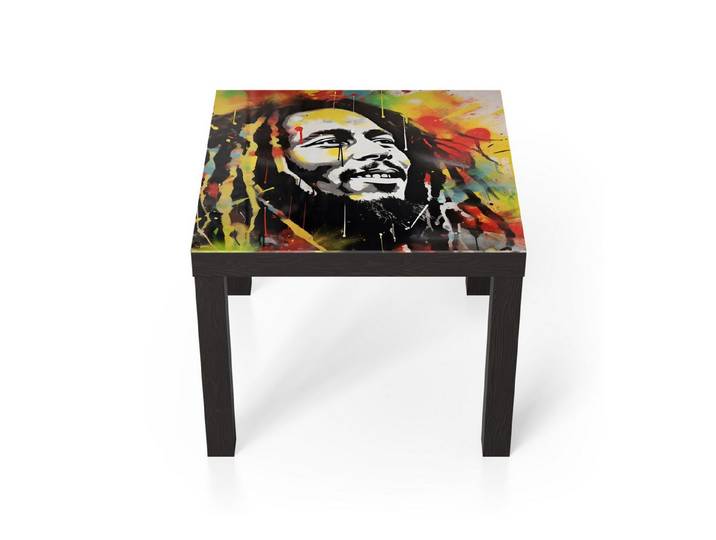 DEQORI Couchtisch 'Klangvolle Visionen', Glas Beistelltisch Glastisch modern