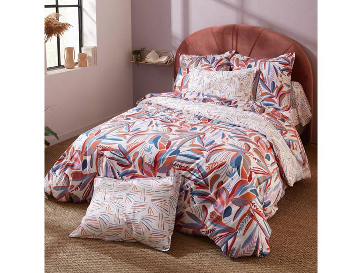 Parure de lit perroquet salsa 240x220 cm - Tradilinge