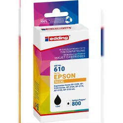 edding Druckerpatrone ersetzt Epson 502XL black