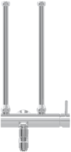 Stiebel Eltron Einhebel-Waschtischarmatur 205618 verchromt, drucklos, Ausladung 198mm