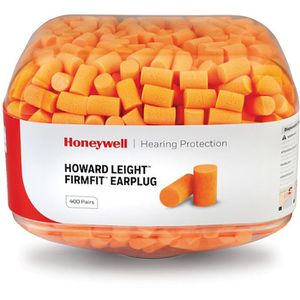 Honeywell Ohrstöpsel HL400 FirmFit, SNR 37 dB, zum Arbeiten, im Spender, 400 Paar