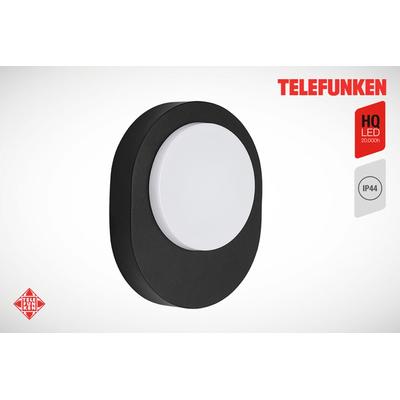 LED Außen-Wandleuchte TELEFUNKEN "PRAG", schwarz, Leuchten