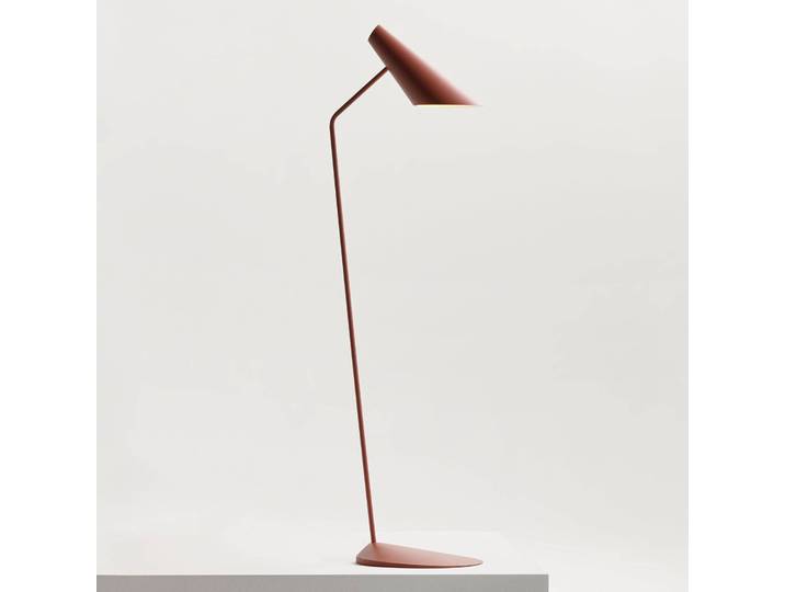 Vibia Designer Stehlampe I.Cono, rot, für Wohn- / Esszimmer, Kunststoff, Skandinavisch, Stehlampe