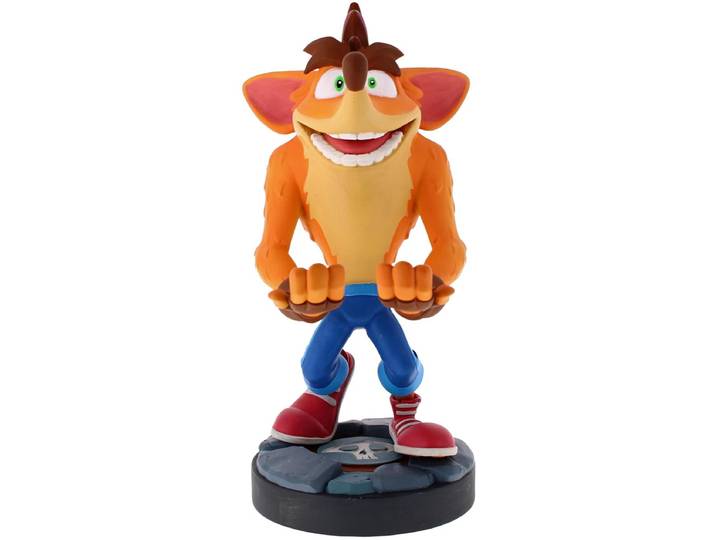 Crash Bandicoot - figurine standaard voor telefoon controller oplaadcase (Cable Guys Original)