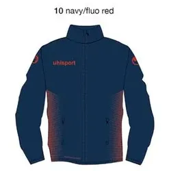 uhlsport Score Regenjacke Marine/Fluo Rot XXL