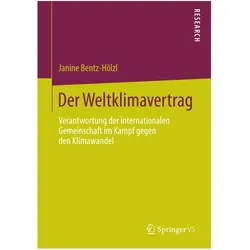 Der Weltklimavertrag, Fachbücher von Janine Bentz-Hölzl