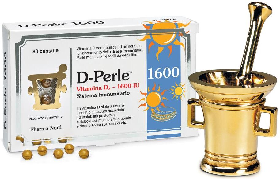 PHARMA NORD Srl D-PERLE 1600 80CPS