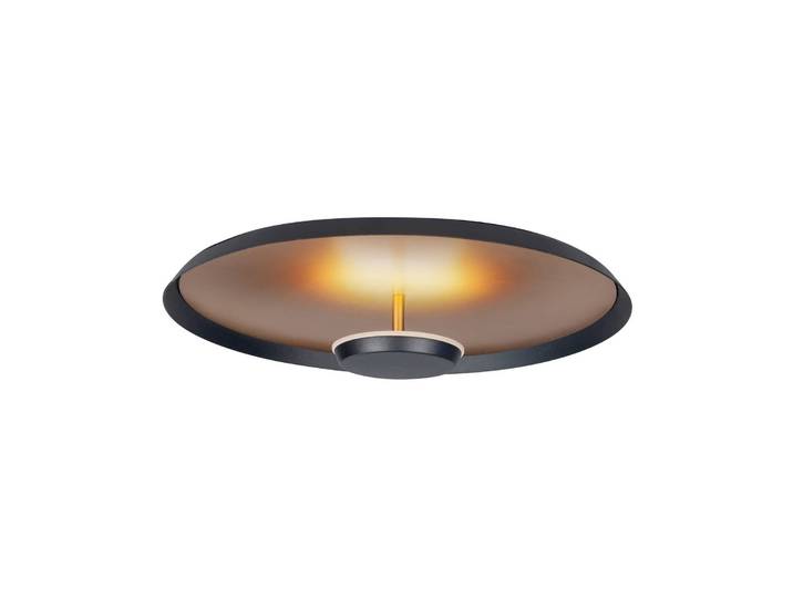 HighLight LED Deckenleuchte, dimmbar, schwarz, für Wohn- / Esszimmer, Metall, Modern
