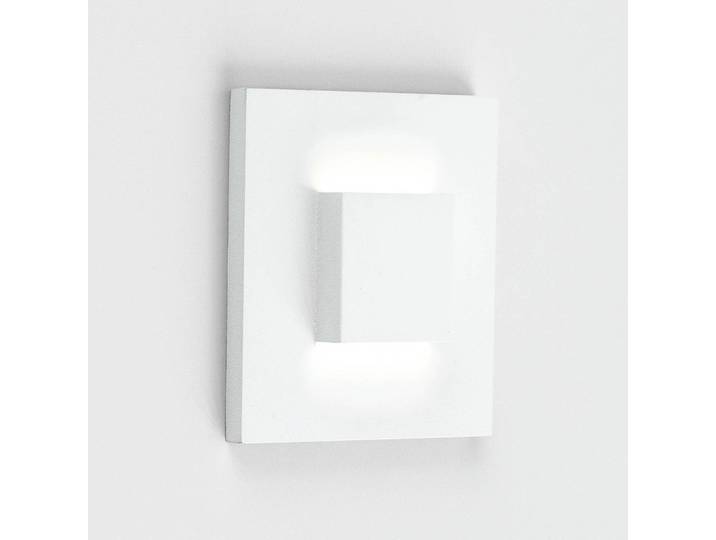 EVN LQ230 LED-Wandeinbauleuchte up/down weiß, weiß / opal, für Flurbereich, Edelstahl, Modern, Shop-Einbauleuchten