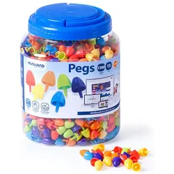 Miniland Pegs 15 Mm (1300 Pcs)