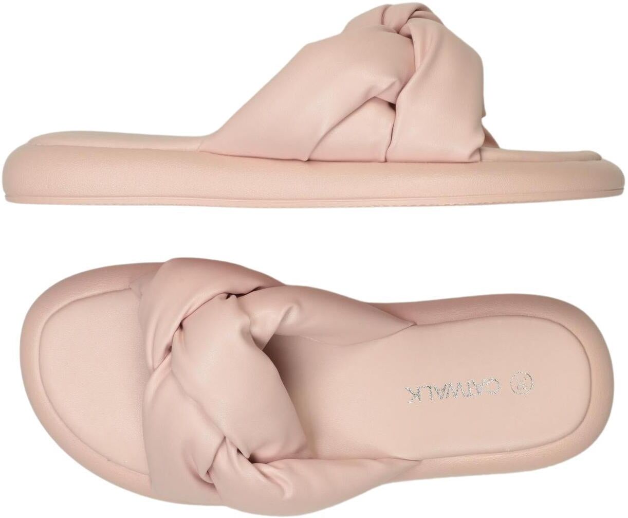 Catwalk Damen Sandalen, Pink, Gr. EU 38, Kunstleder - Second Hand