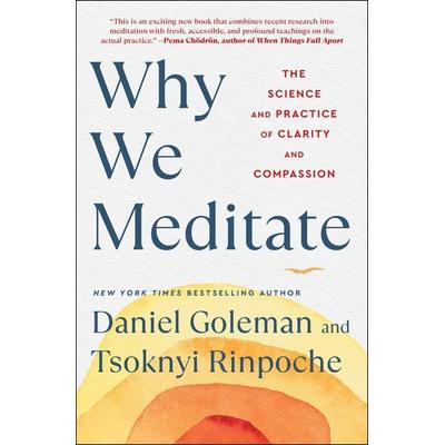 Why We Meditate, Taschenbuch von Daniel Goleman,Tsoknyi Rinpoche, Simon & Schuster N.Y., 978-1-982178-46-8