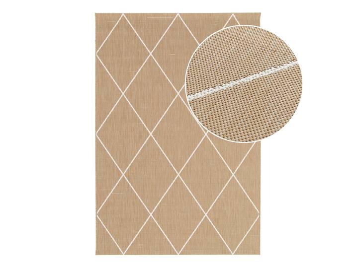 In- und Outdoorteppich Kaway Beige Polypropylen 160 x 230cm