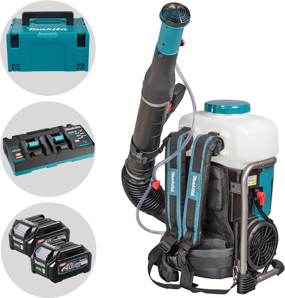 Makita PM001GZ01 -Akku-Rückensprühgerät - 2x 40V - 4Ah