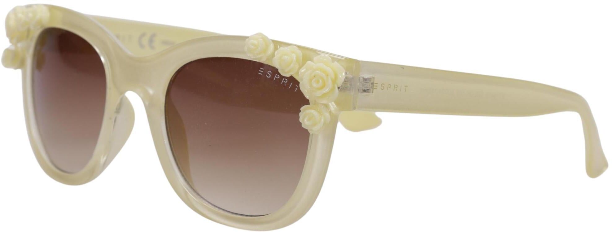 Esprit Damen Sonnenbrille, Cremeweiß - Second Hand
