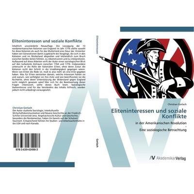 Eliteninteressen und soziale Konflikte, Taschenbuch von Christian Gerlach, AV Akademikerverlag, 978-3-639-43490-3