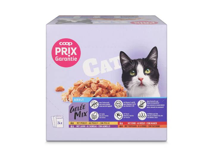 Prix Garantie Cat Mix Gelée 24x100g