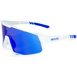 4Kaad, Unisex, Sportbrille, Brille MIRADOR white-blue (Weiß-blau), Blau, Weiss