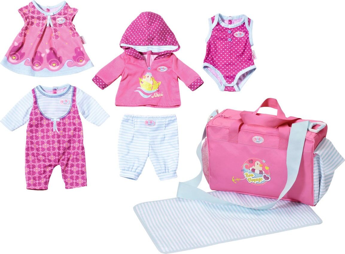 Puppenkleidung BABY BORN "Great Value Set,43 cm", rosa, Puppenkleidung, Baby, Puppenkleidung rosa Einheitsgröße