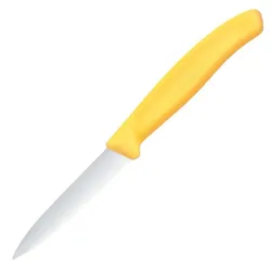 VICTORINOX Küchenmesser Swiss Classic silber, gelb