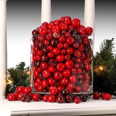 Regency International "Acetate Tube Of Berries 7"" Set of 2"