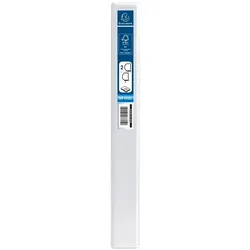 Exacompta Präsentationsringbuch Kreacover A4 20mm 2 Ringe weiß