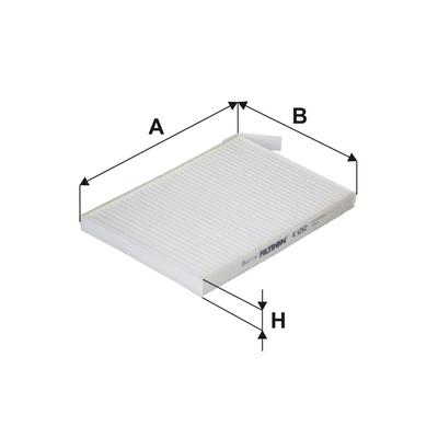 FILTRON Filter, Innenraumluft k1252 für RENAULT