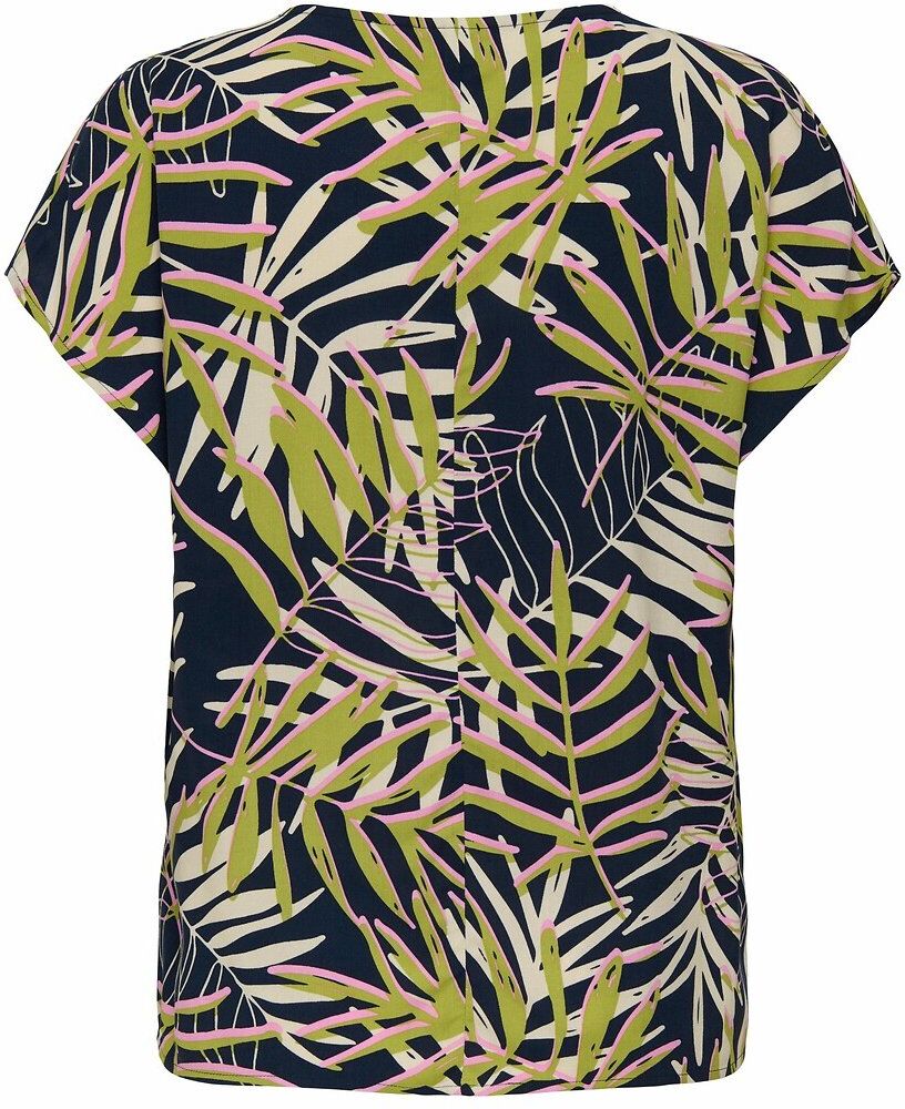 JDY Blouse manches courtes, col V