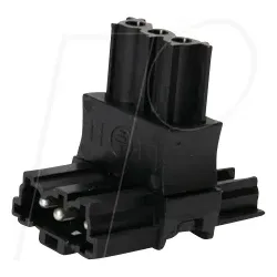 AC 164 VT 3/3 SW - T-Verteiler AC 164, 1 Eingang/2 Ausgänge