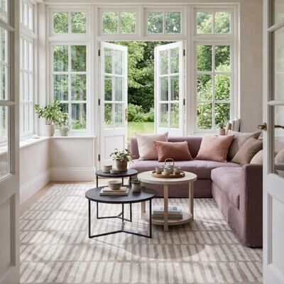 Nuloom Kailani Geometric Machine Washable Area Rug