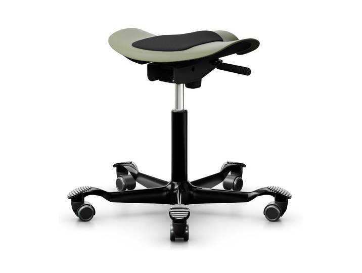 Hocker Capisco Puls 8001 Moss , grün (graugrün), Hocker, Hocker