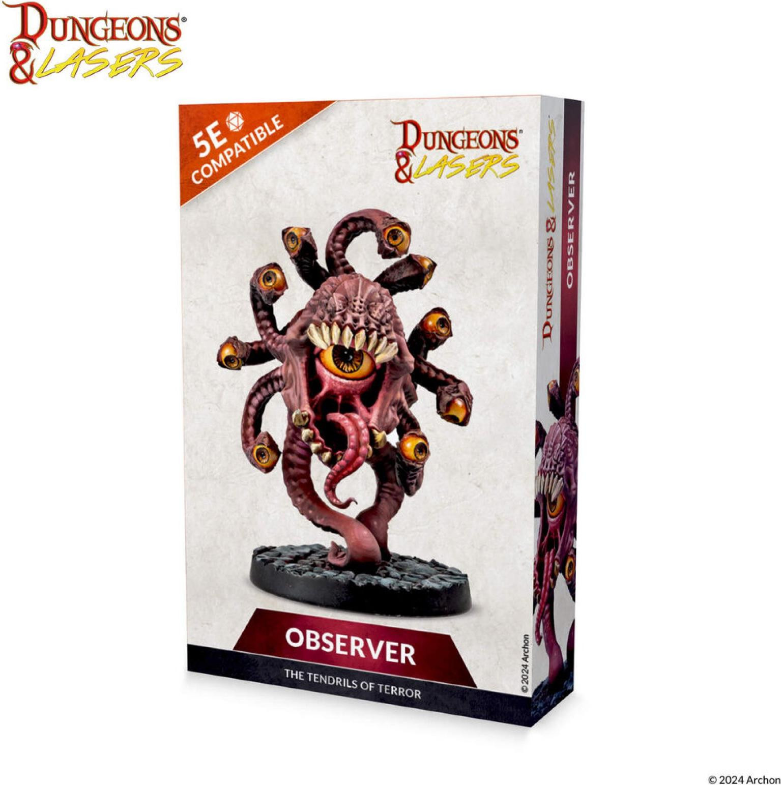 Archon Studio Dungeons & Lasers Miniatures Observer
